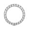 Natural White Diamond Circle of Life Pendant