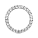 Natural White Diamond Circle of Life Pendant