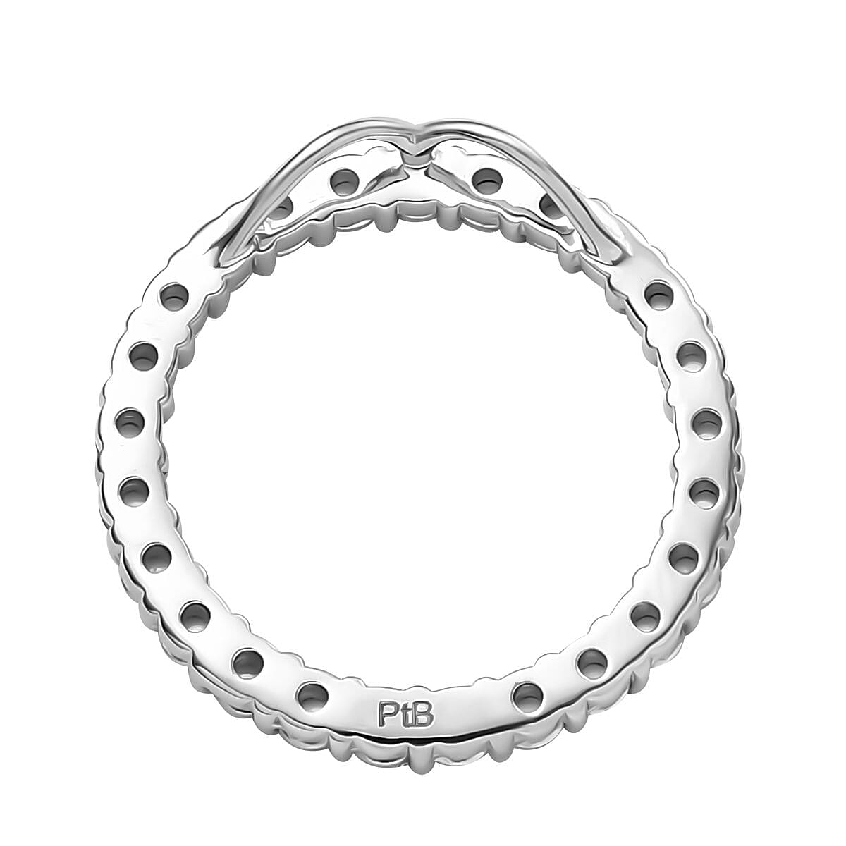 Natural White Diamond Circle of Life Pendant