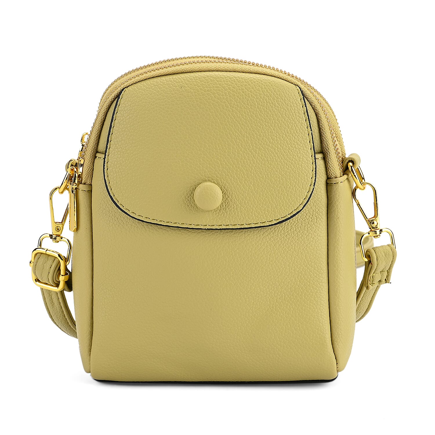 DEAL OF THE DAY - Versatile Small Western Crossbody Bag with Detachable Shoulder Strap - Olive