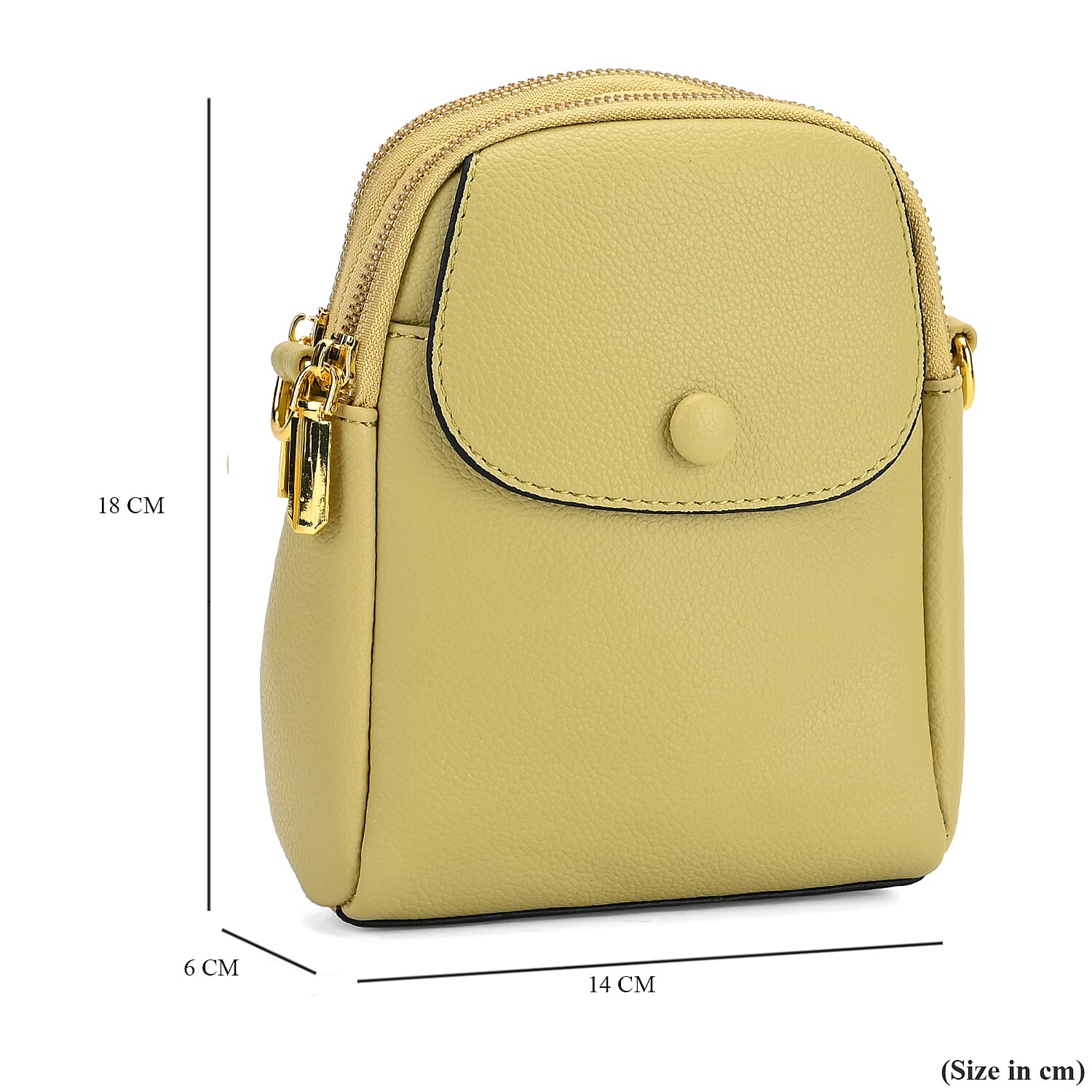 DEAL OF THE DAY - Versatile Small Western Crossbody Bag with Detachable Shoulder Strap - Olive