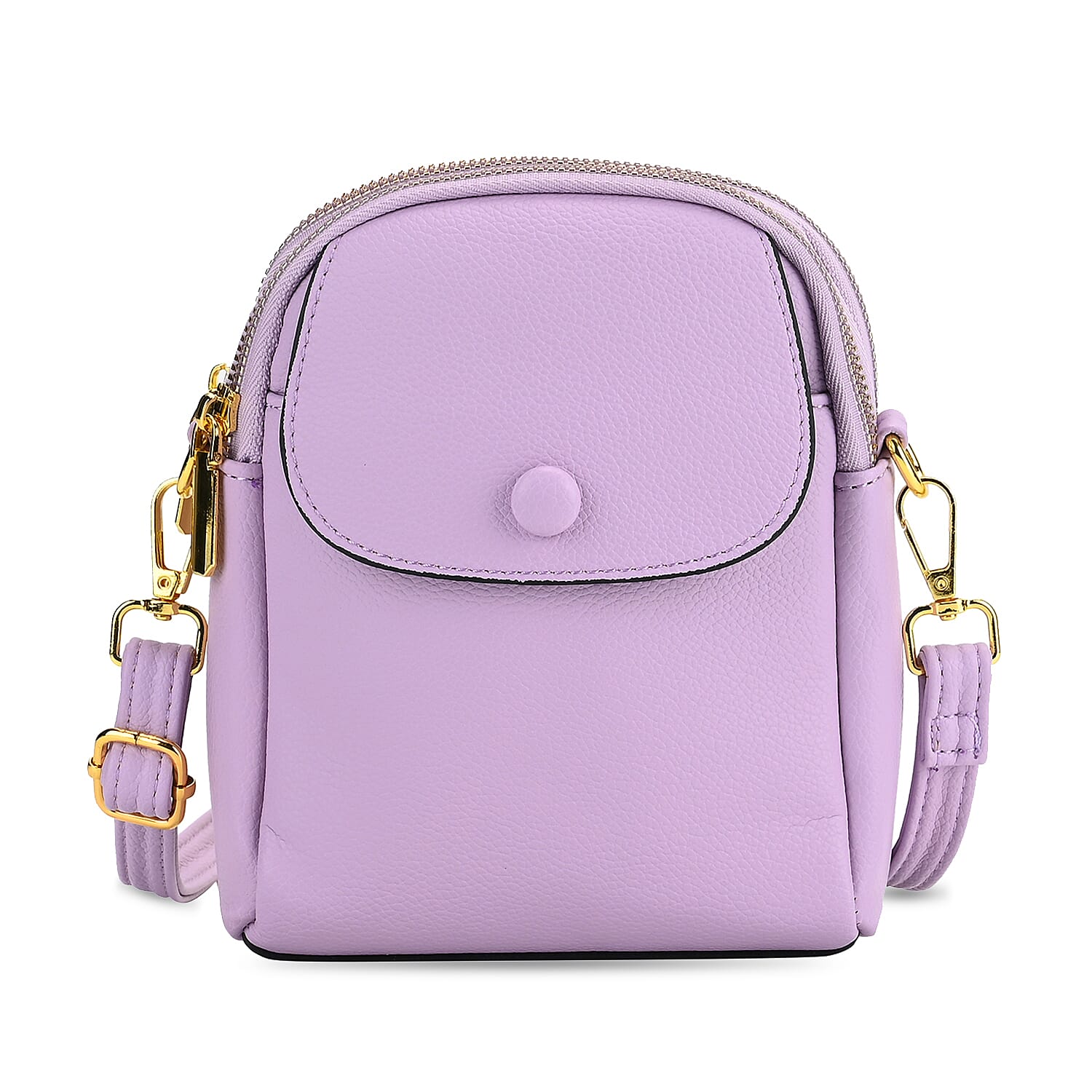 DEAL OF THE DAY - Versatile Small Western Crossbody Bag with Detachable Shoulder Strap - Purple