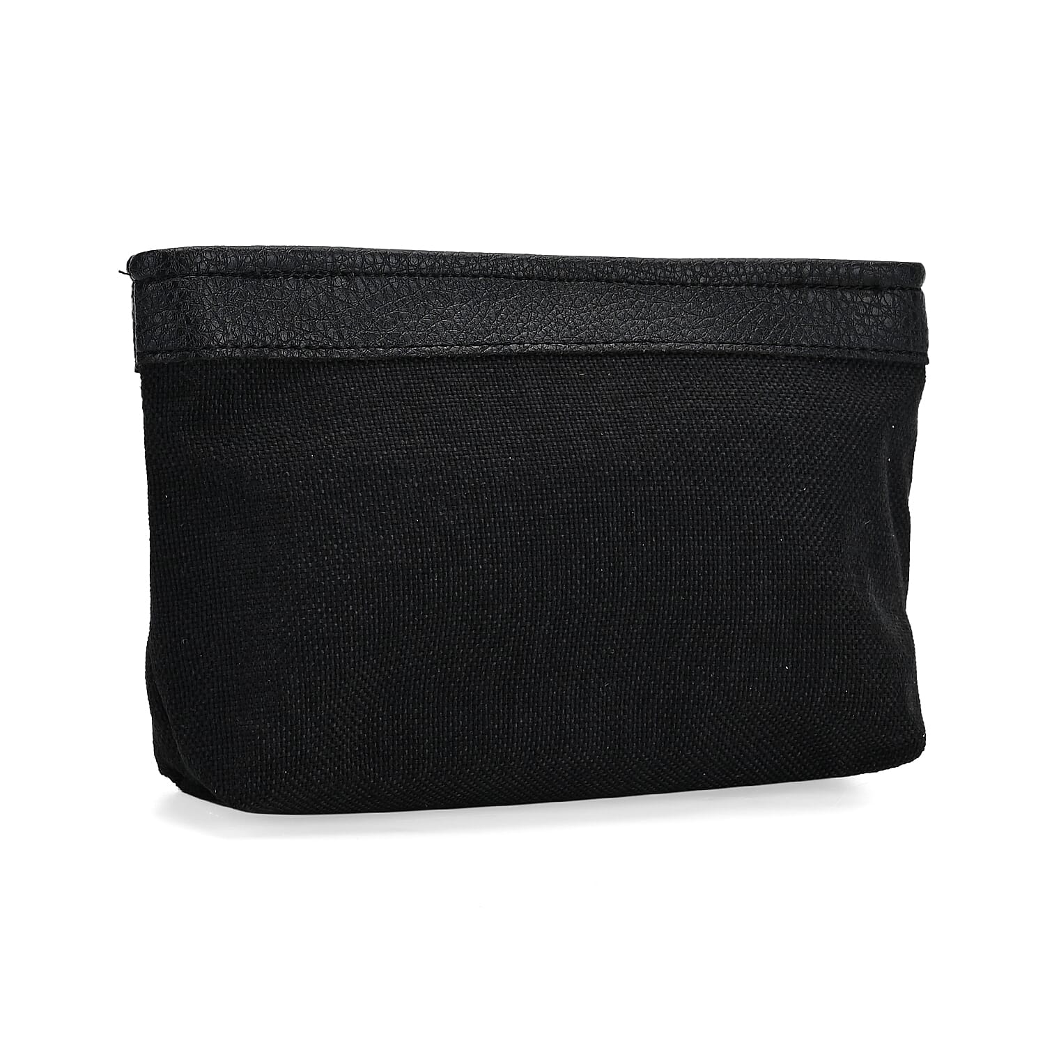 Hobo Crossbody with Detachable Small Cosmetic Bag - Black