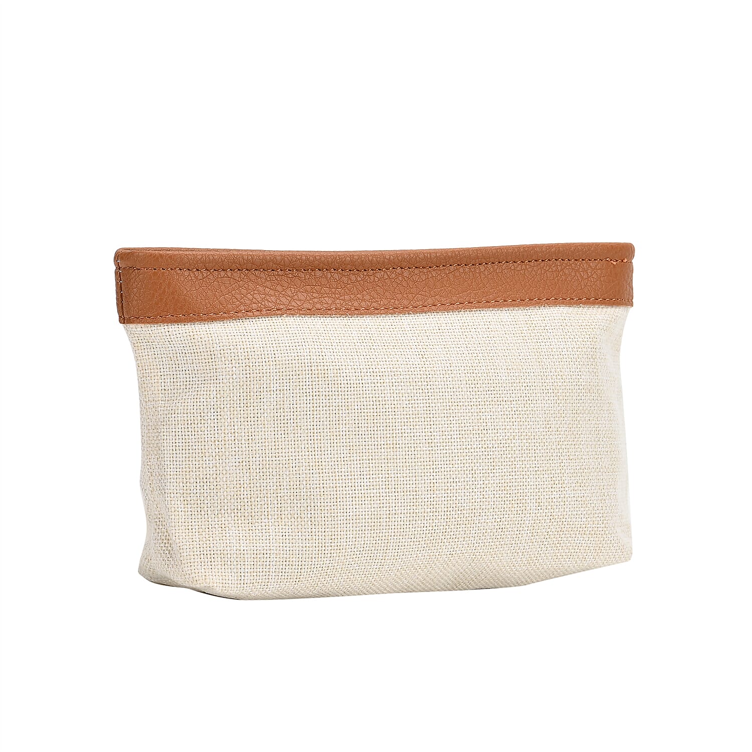 Hobo Crossbody with Detachable Small Cosmetic Bag - Tan