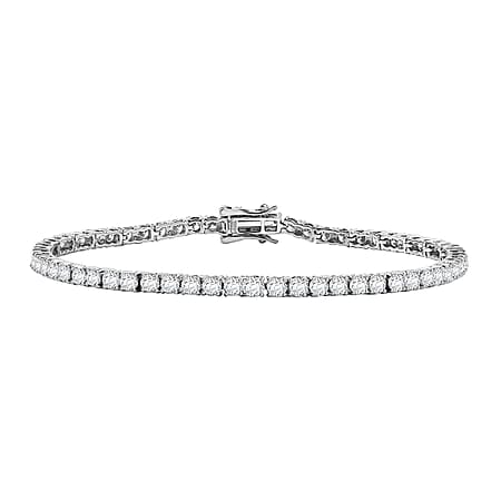 Luxuriant Diamond 5 Ct. Lab Grown Diamond Tennis Bracelet in 950 Platinum, SGL Certified