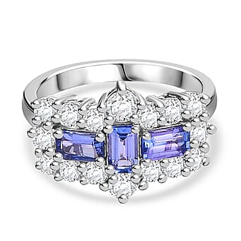 https://tjcuk.sirv.com/Products/79/9/7995356/Tanzanite-White-Zircon-Cluster-Ring-in-Rhodium-Overlay-Sterling-Silver_7995356.jpg?w=342&h=342