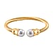 Simulated Pearl Bangle (Size - 7.5)