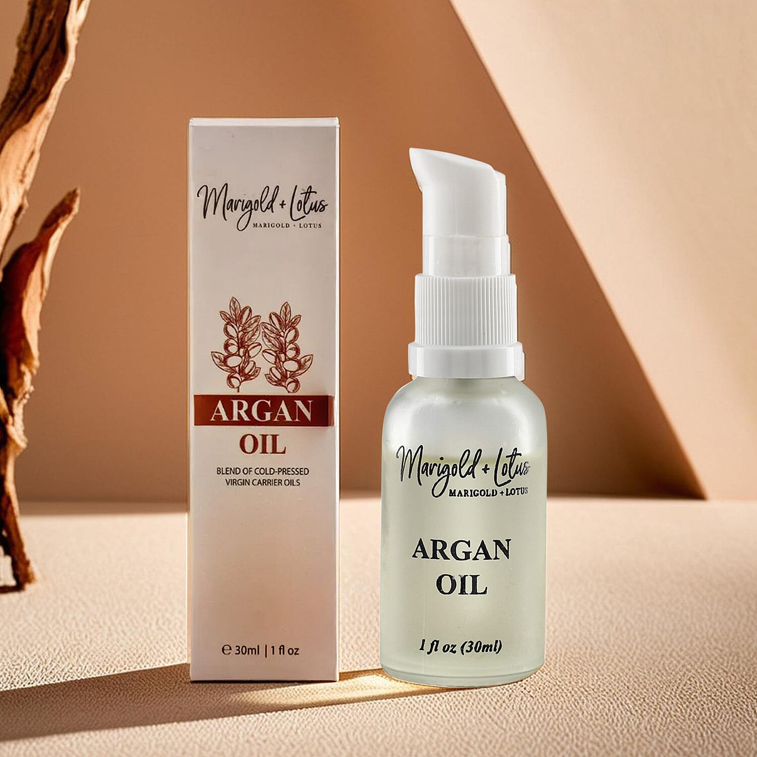 Marigold & Lotus Argan oil 30ml