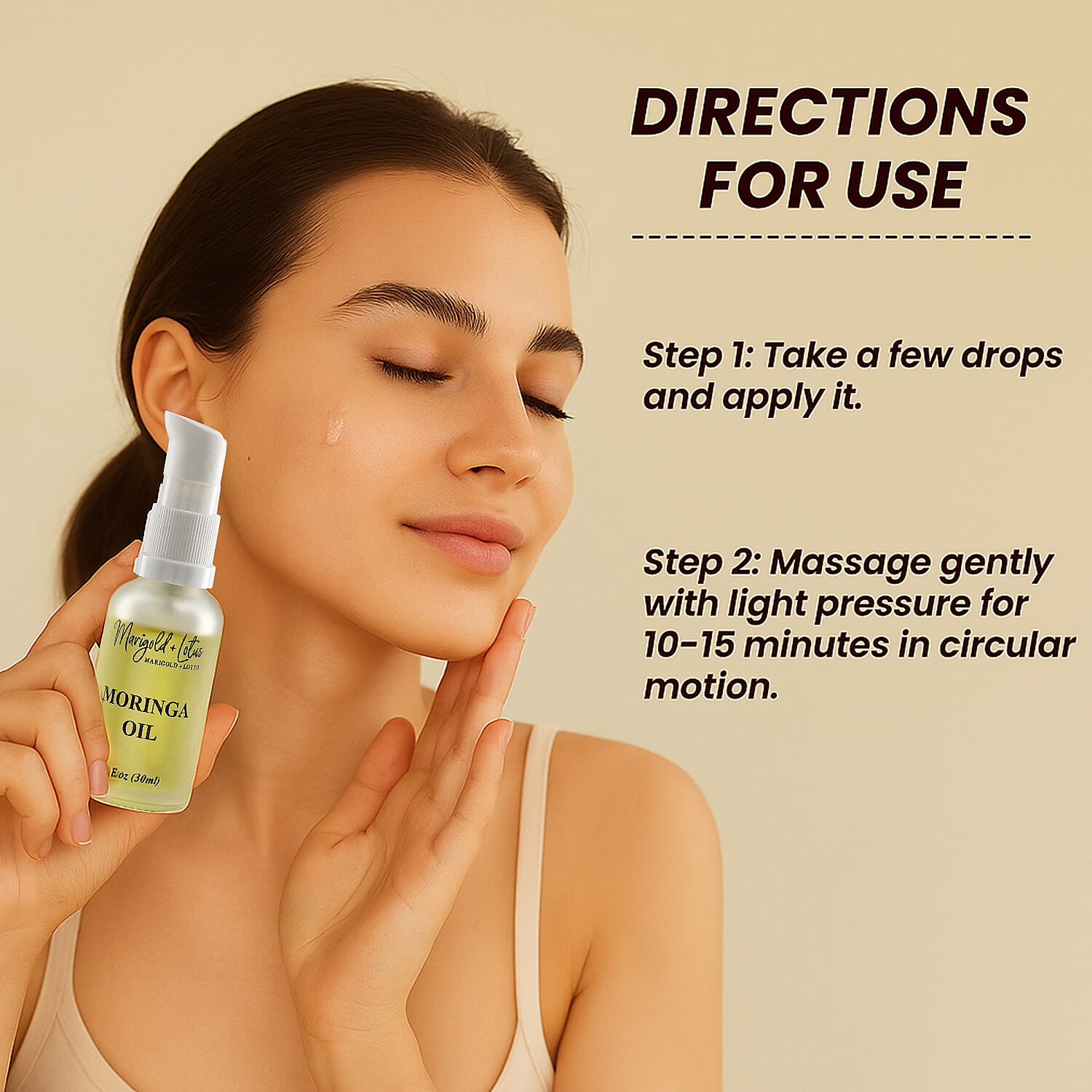 Marigold & Lotus Moringa oil 30ml