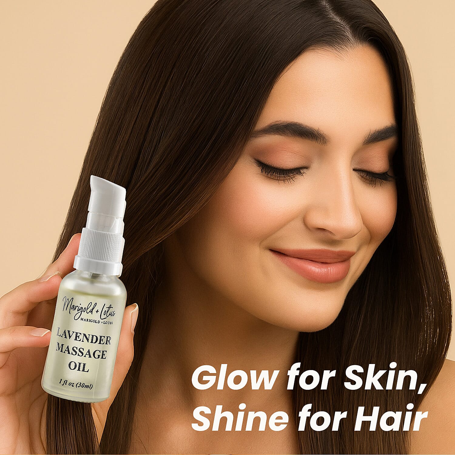 Marigold & Lotus Lavender Massage oil 30 ml