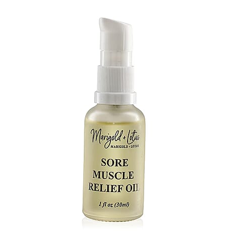 Marigold & Lotus Sore Muscle Relief Oil - 30ml