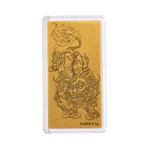 24K (99.99% Purity) Yellow Gold Pixiu Pattern Foil