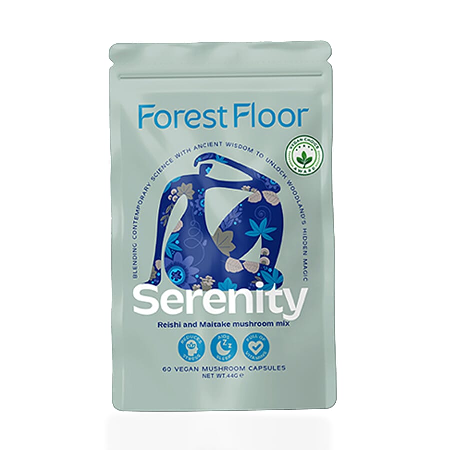 Forest Floor Reishi and Maitake Mushroom Capsules (60) - Serenity