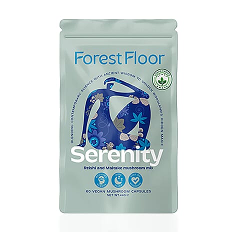 Forest Floor Reishi and Maitake Mushroom Capsules (60) - Serenity