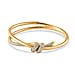 White Cubic Zirconia Bangle (Size - 7.5)