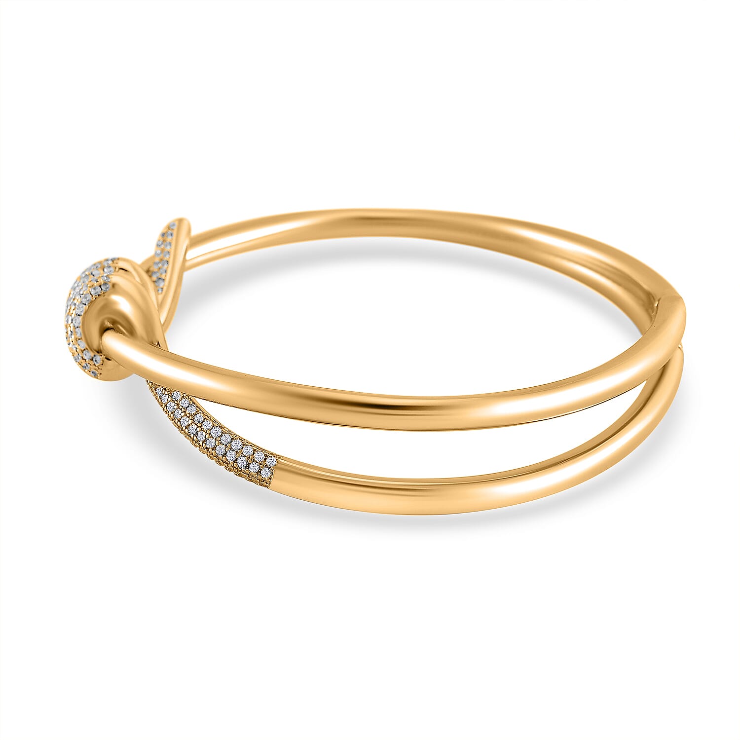Designer Inspiration - Double Row Knot Bangle (Size - 7.5)