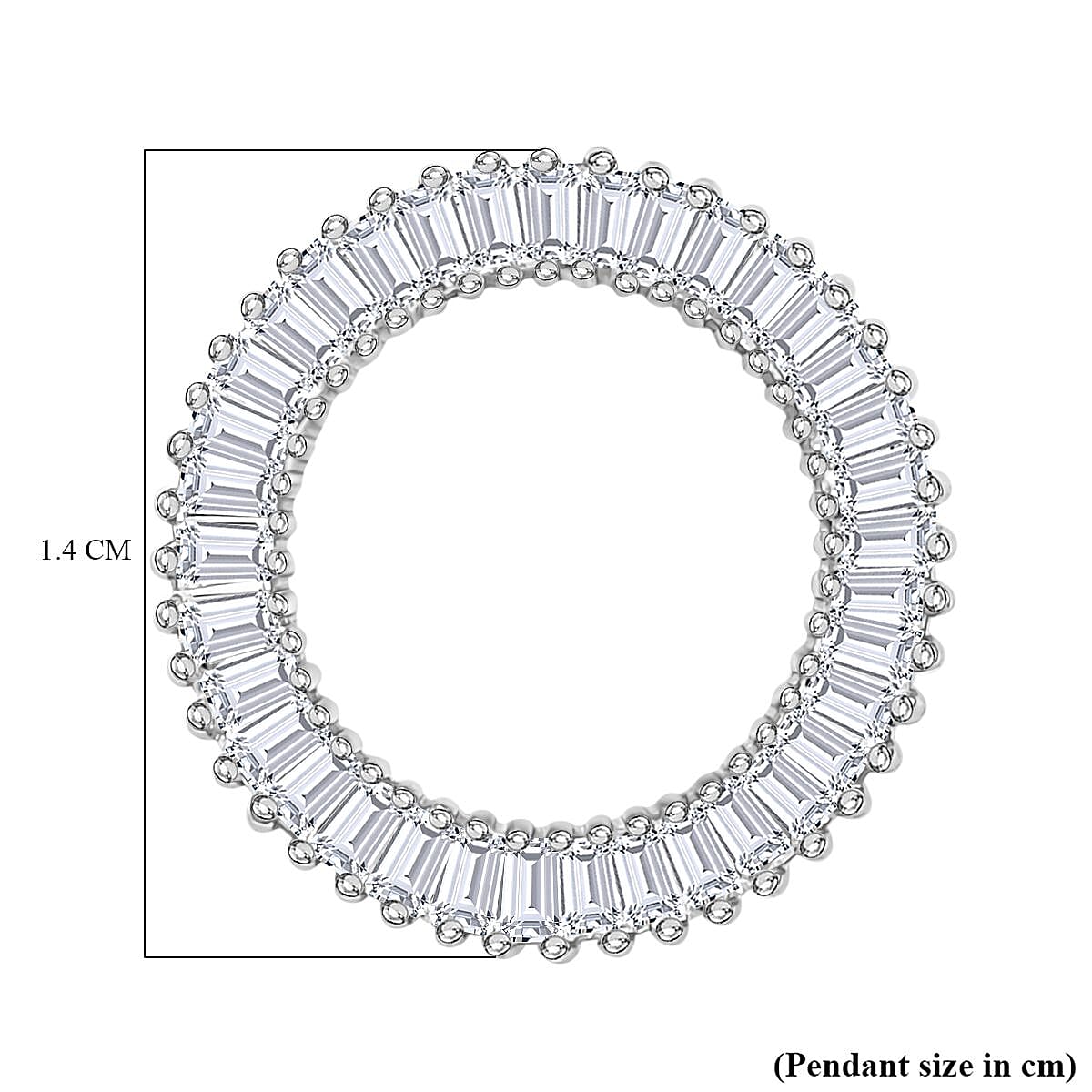 RHAPSODY 950 Platinum IGI Certified VS-EF Natural White Diamond Circle of Life Pendant 0.50 Ct RHAPSODY 950 Platinum IGI Certified VS-EF Natural White Diamond Circle of Life Pendant 0.50 Ct