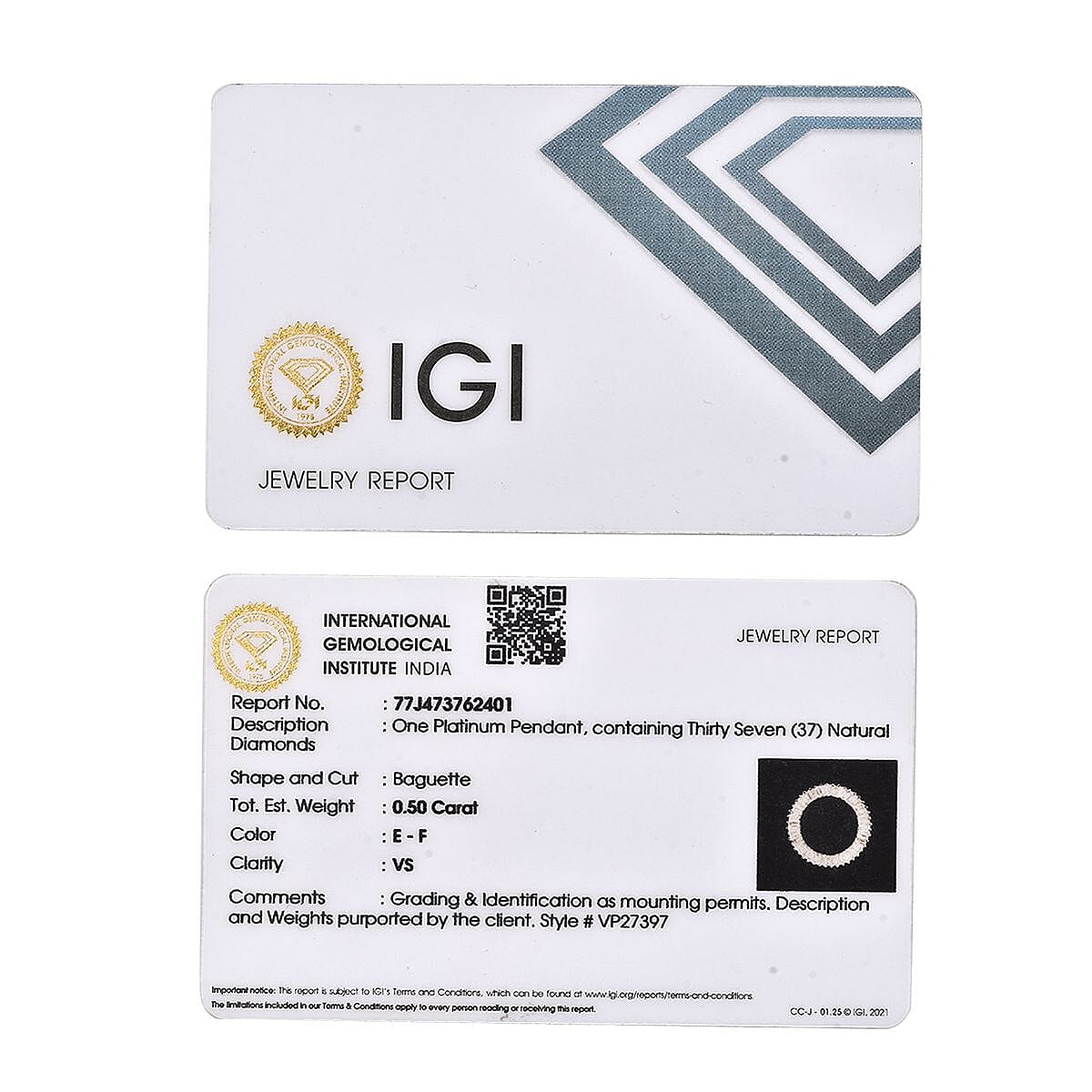 RHAPSODY 950 Platinum IGI Certified VS-EF Natural White Diamond Circle of Life Pendant 0.50 Ct RHAPSODY 950 Platinum IGI Certified VS-EF Natural White Diamond Circle of Life Pendant 0.50 Ct