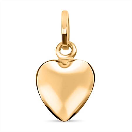 9K Yellow Gold Heart Pendant