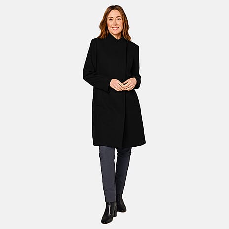 Emreco Smart Wrap Coat (Size 10) - Black