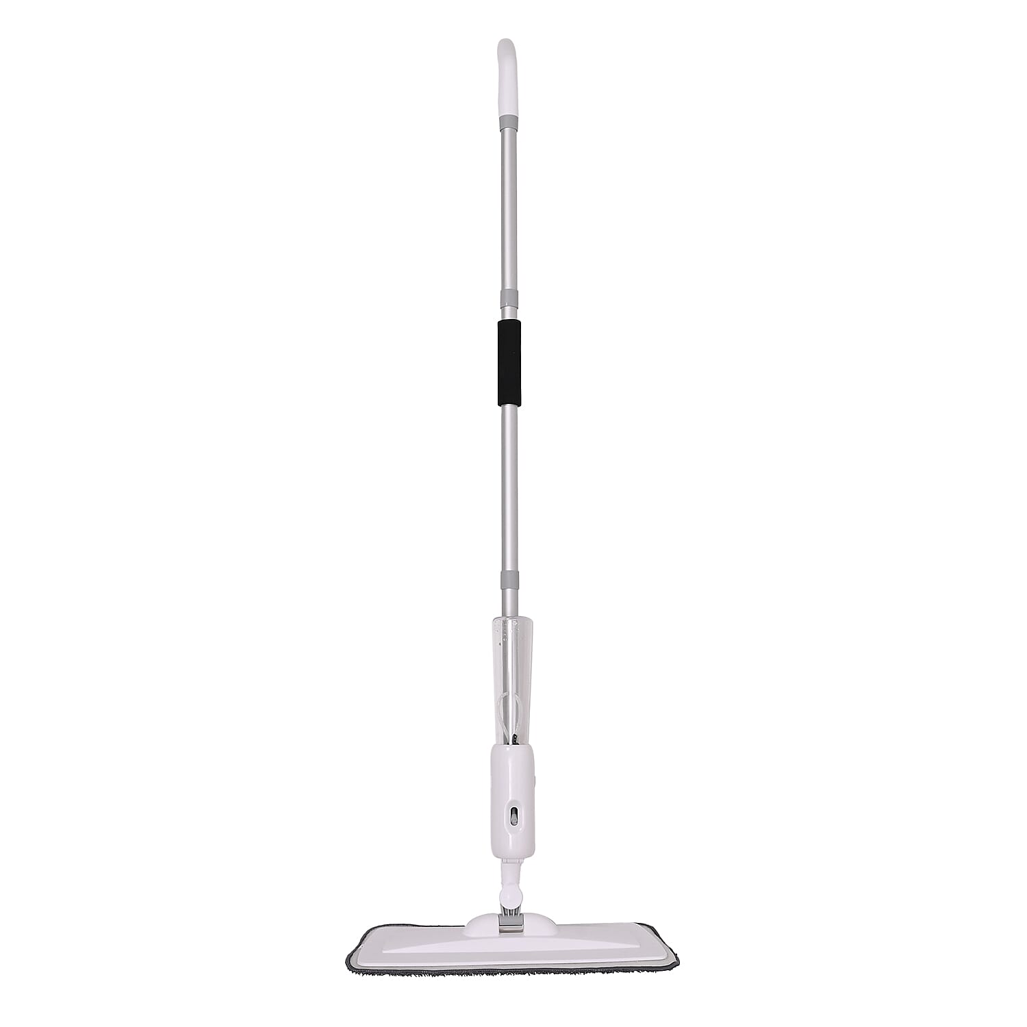 Joylift 2 in 1 Spray Mop & Window Cleaner (Large Microfibre Mop Head, Squeegee Head and Removable Water Tank) - Grey & White