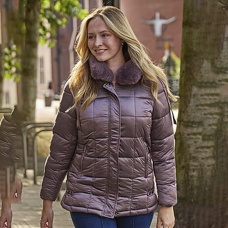 Mudflower Woven Jacket - Purple