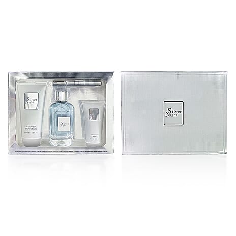 Fine Perfumery Silver Night Pour Homme Gift Set