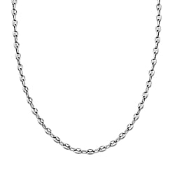Mariner Necklace (Size - 16 - 2 Ext) with Lobster Clasp in Silver Tone