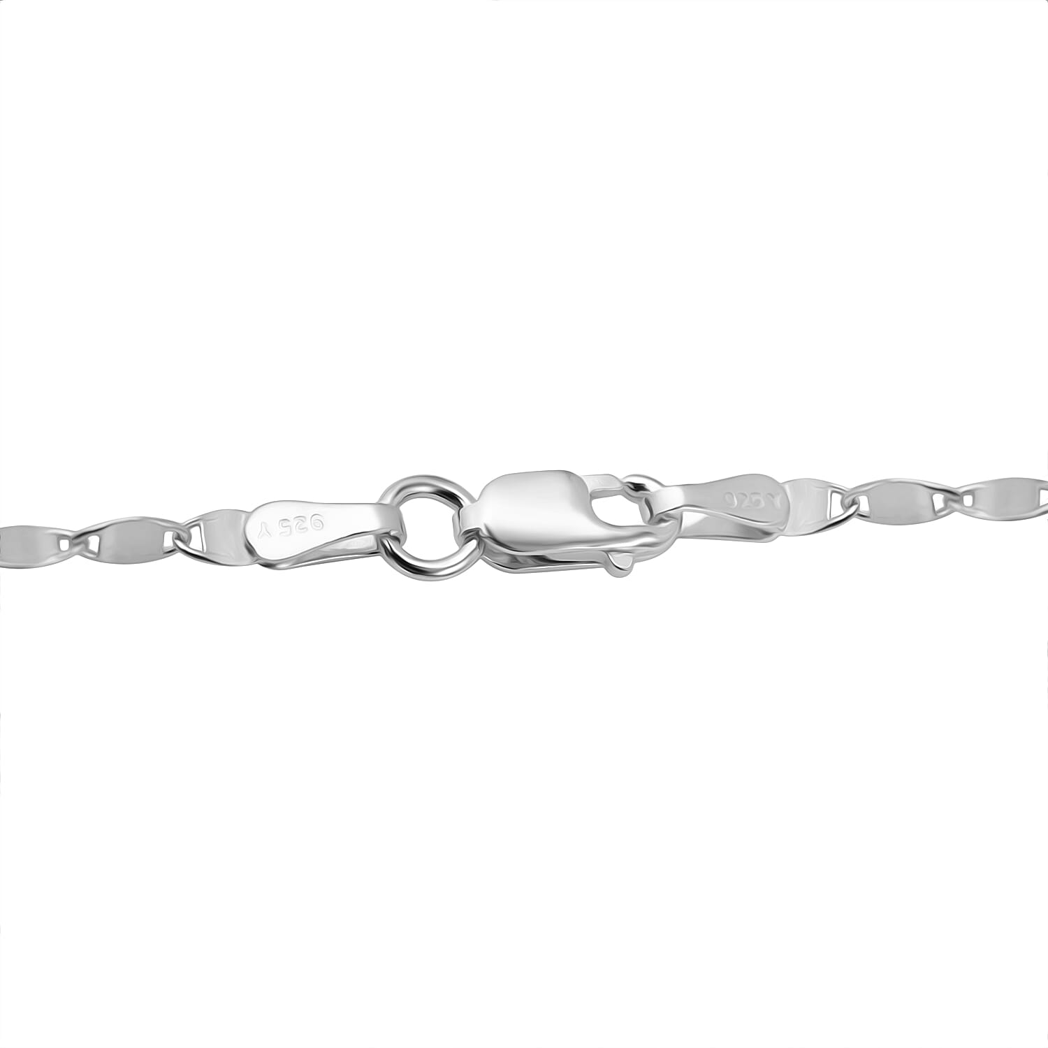 Hatton Garden Closeout - Rhodium Overlay Sterling Silver Confetti Necklace (Size - 24) With Lobster Clasp