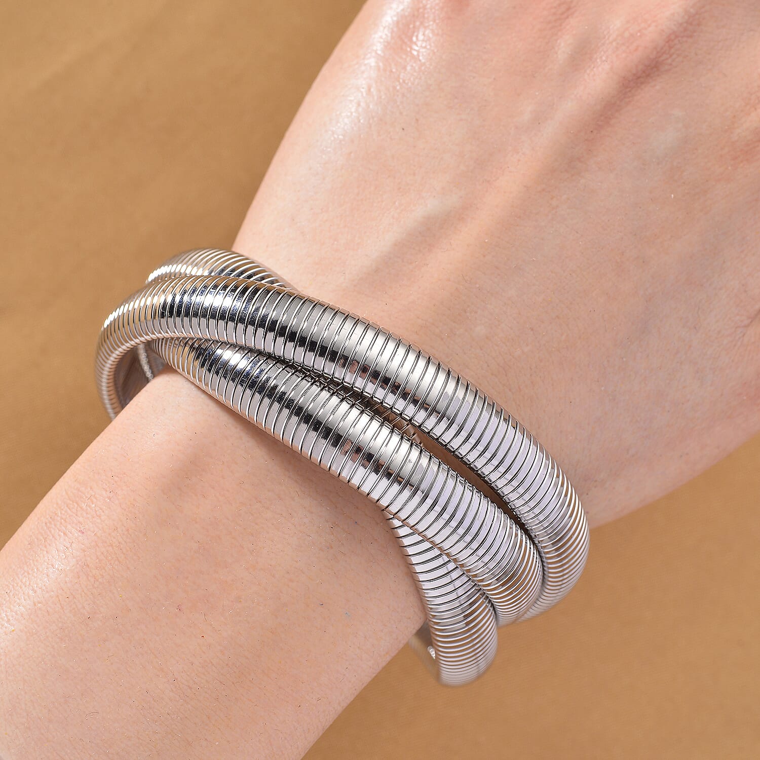 Designer inspired  - Bangle (Size 7.5 Strechable)