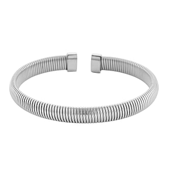 https://tjcuk.sirv.com/Products/79/9/7998944/Bangle-Pure-White-Stainless-Steel_7998944_3.jpg?w=342&h=342