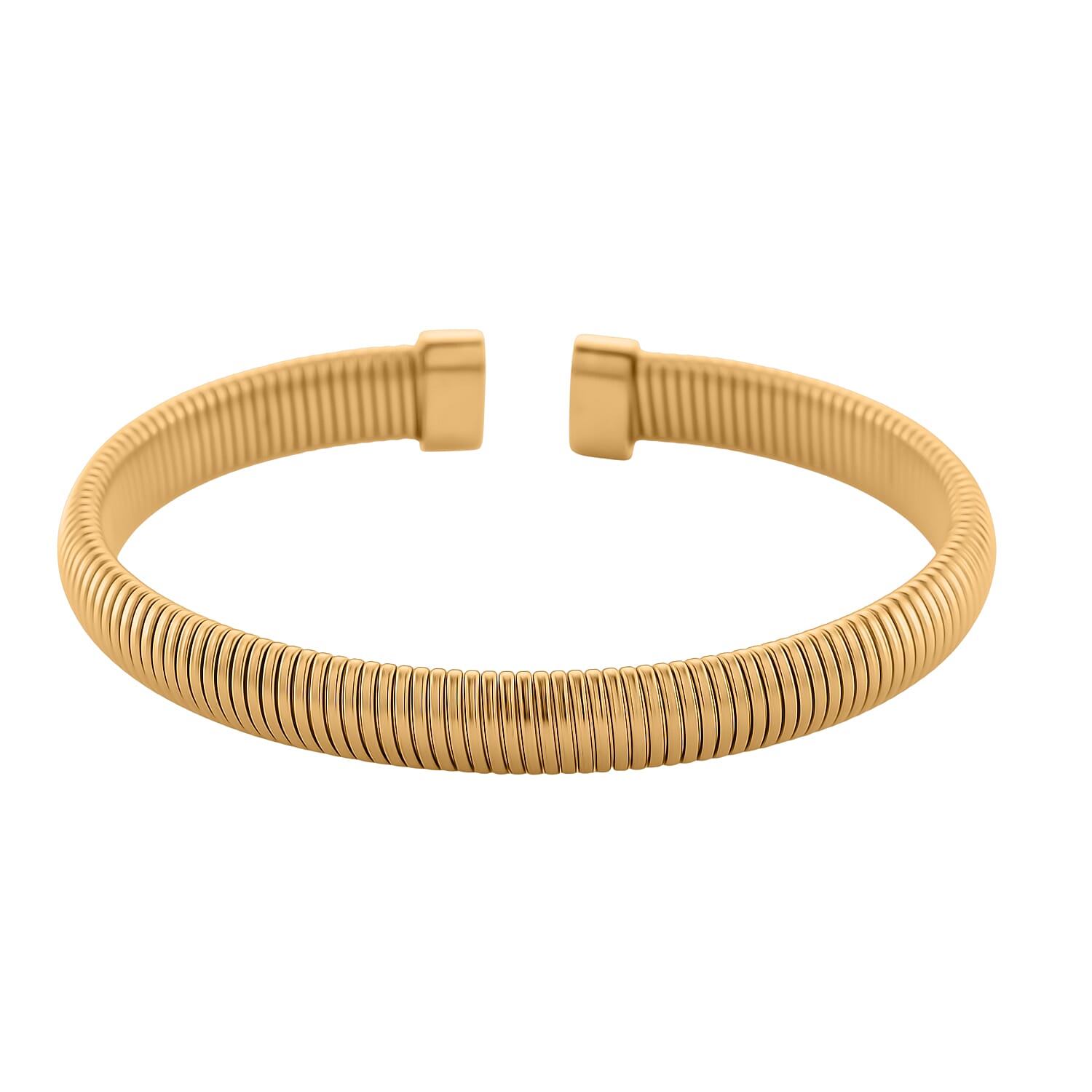 Designer Inspired  - Tubogas Bangle (Adjustable) - Gold