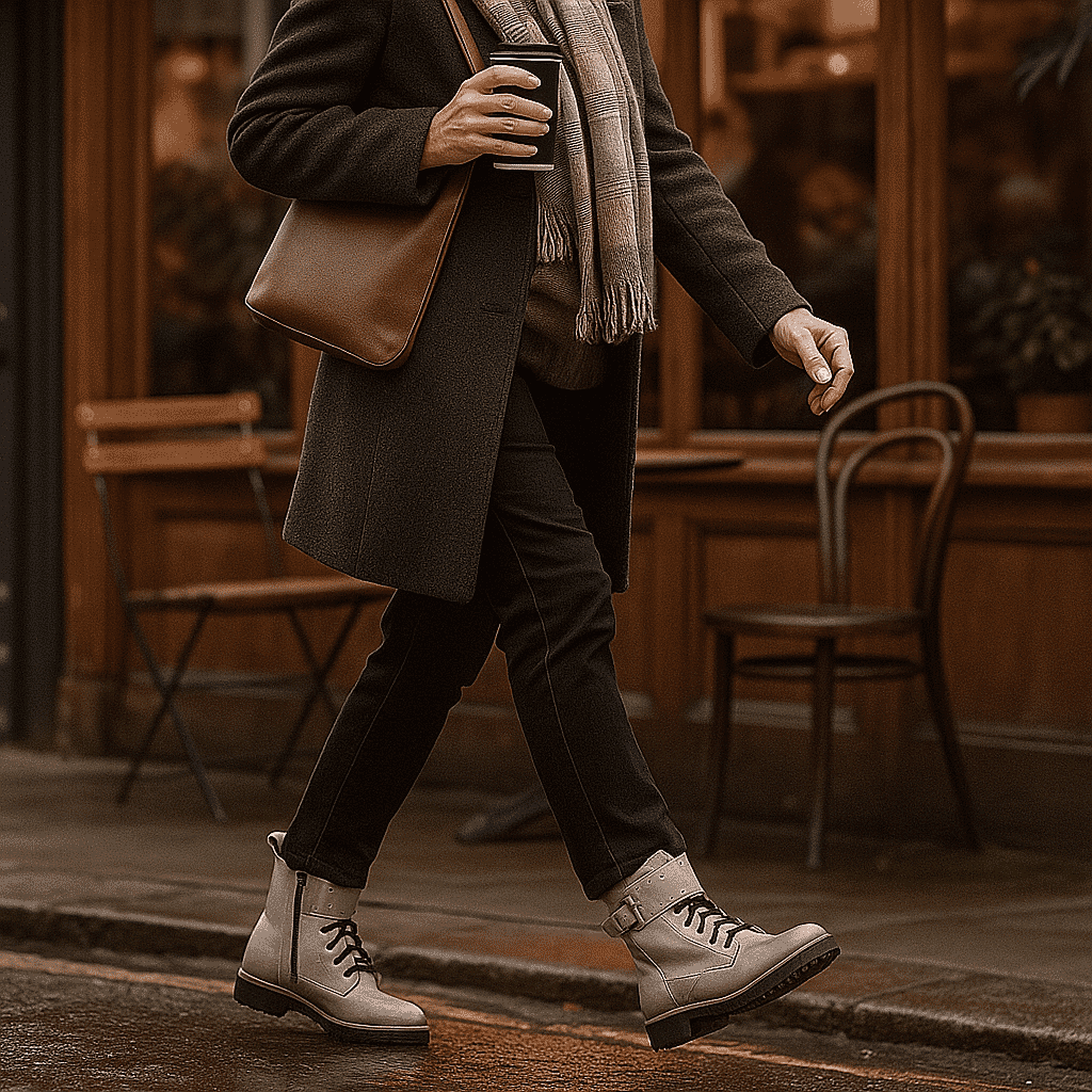 Lotus Leather Foster Ankle Boots