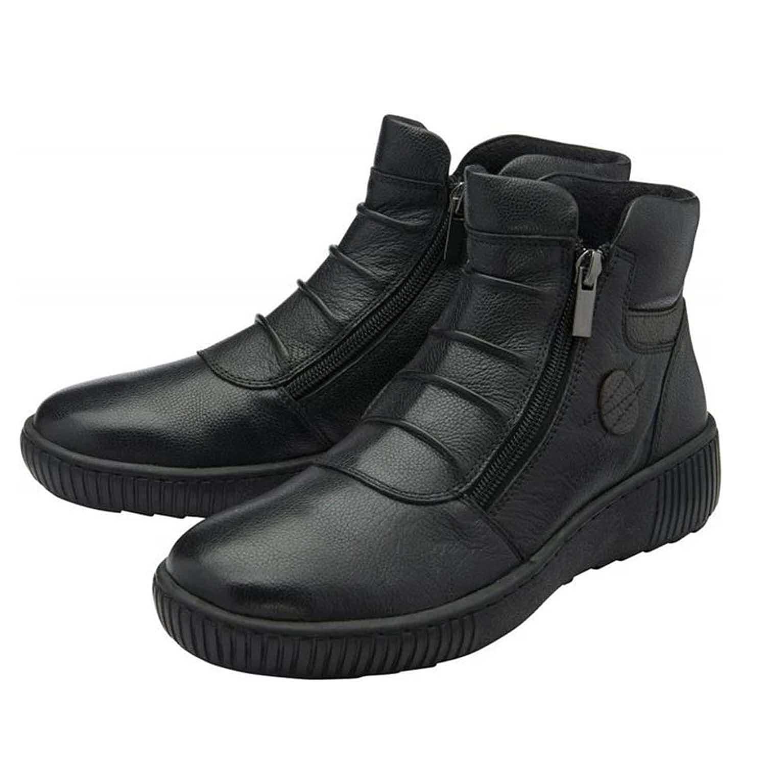 Lotus Atlanta Zip-Up Ankle Boots