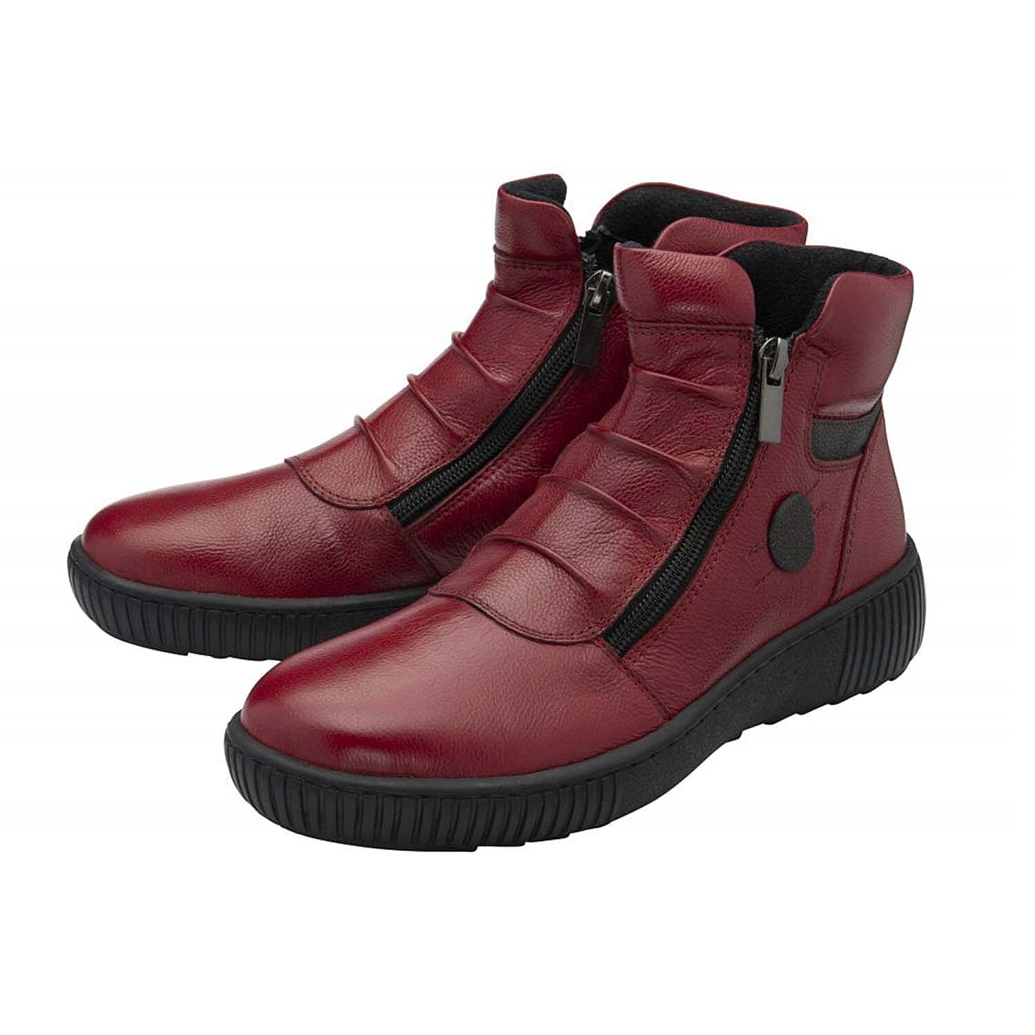 Lotus Atlanta Zip-Up Ankle Boots