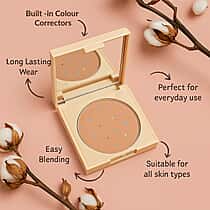 Magic Touch Mineral Perfecting Powder Make Up with Brush