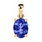 18K White Gold AAA Tanzanite Solitaire Pendant 1.35 ct.