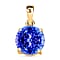 18K Rose Gold Tanzanite Solitaire Pendant in Gold Wt. 2.75 grams, 1 Ct