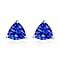 18K Rose Gold Tanzanite Solitaire Stud Push Post Earring in Gold Wt. 0.8 grams, 1.60 Ct