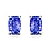 18K Rose Gold AAA Tanzanite Earrings 1.12 ct.