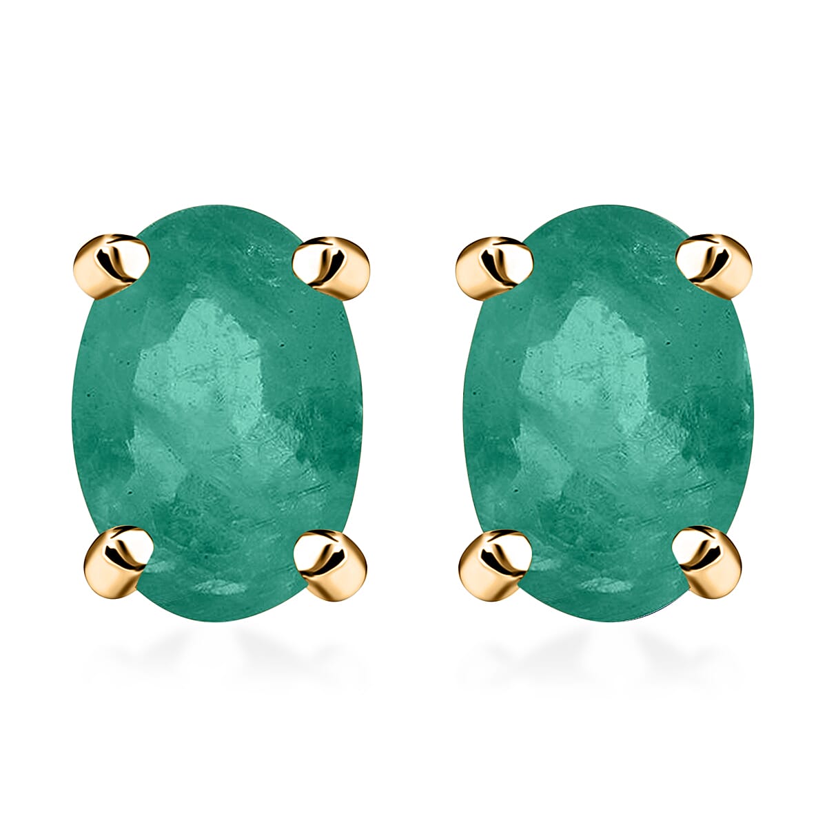 Tjc emerald earrings hotsell