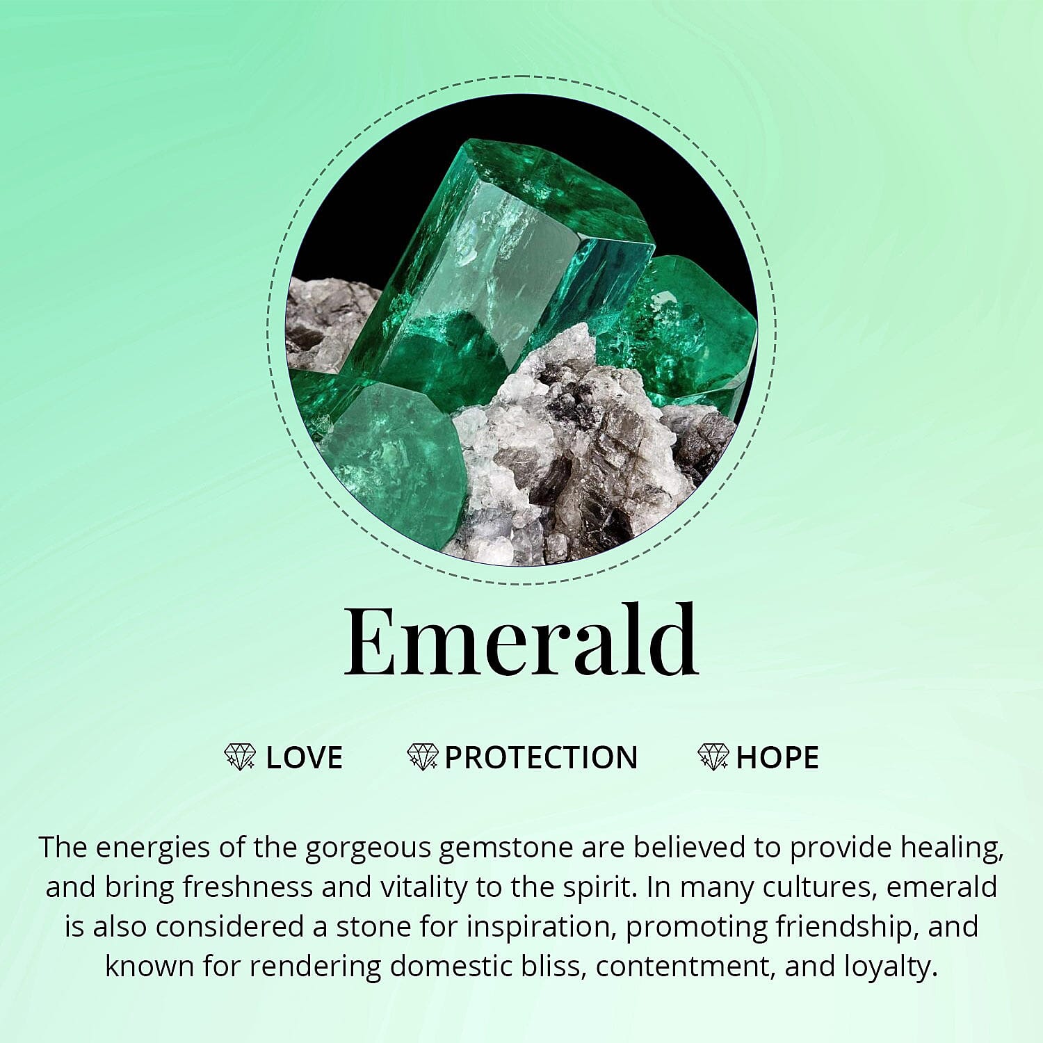 Zambian Emerald Solitaire Ring in Sterling Silver Zambian Emerald Solitaire Ring in Sterling Silver