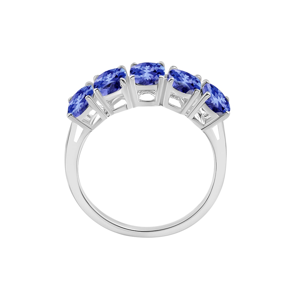 Tanzanite 5 Stone Ring in 14K Gold