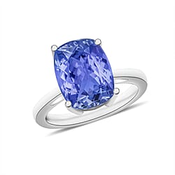 14K Gold AA Tanzanite Solitaire Ring in Gold