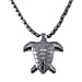 Hematite Necklace (Size - 20) With Screw Barrel Clasp 168.00 Ct.