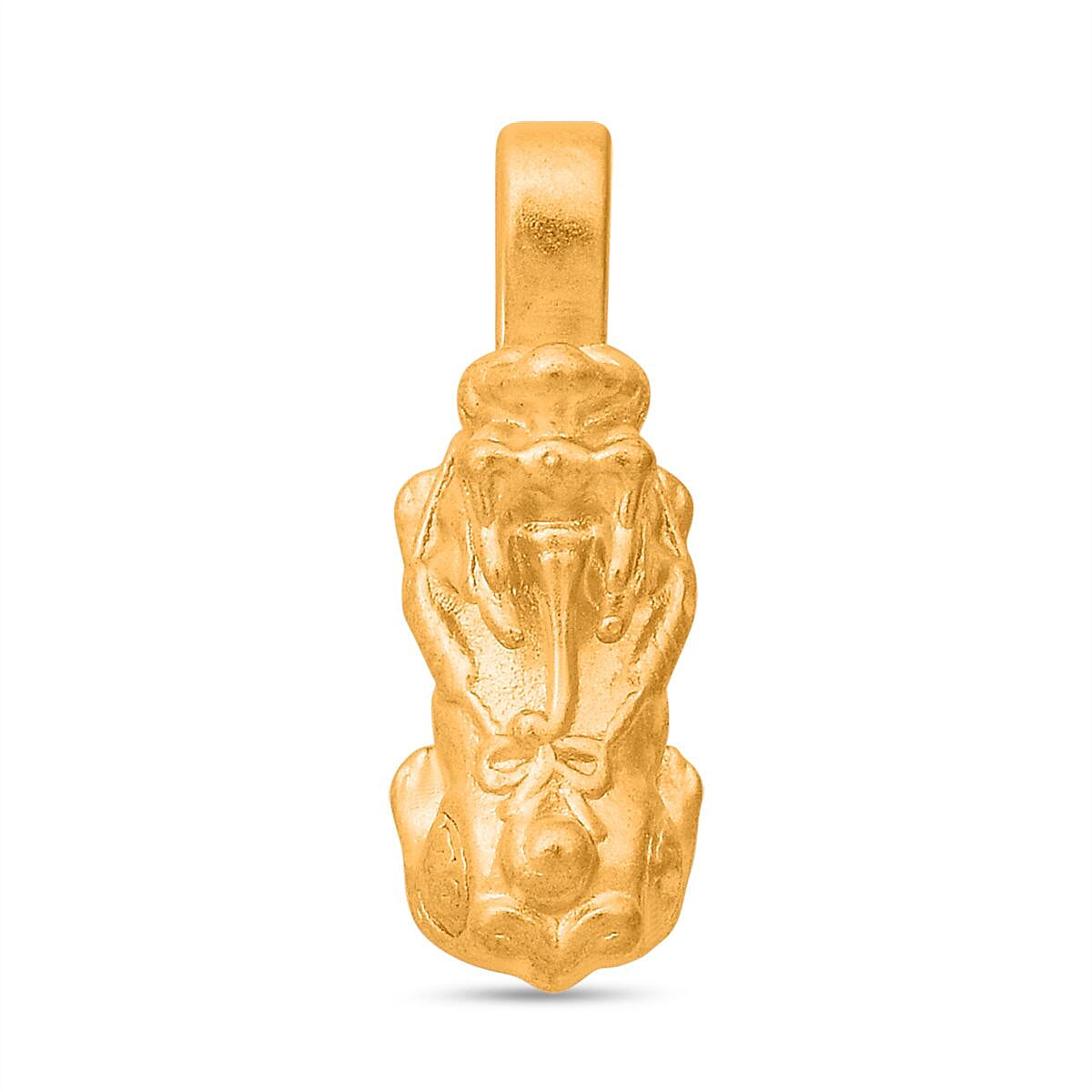 24K Yellow Gold Pixiu Pendant