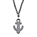 Hematite Necklace (Size - 20) With Screw Barrel Clasp 168.00 Ct.