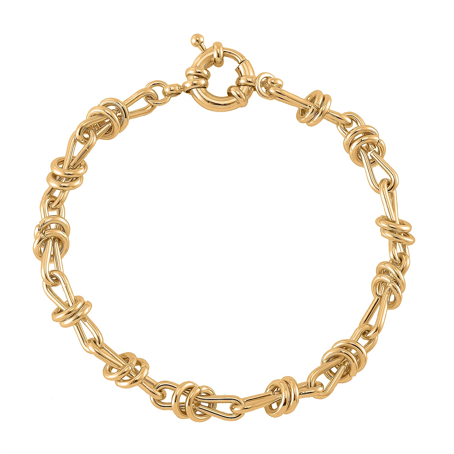 Designer Inspired Bracelet With Senorita Clasp (Size - 7.5) - Bracelet