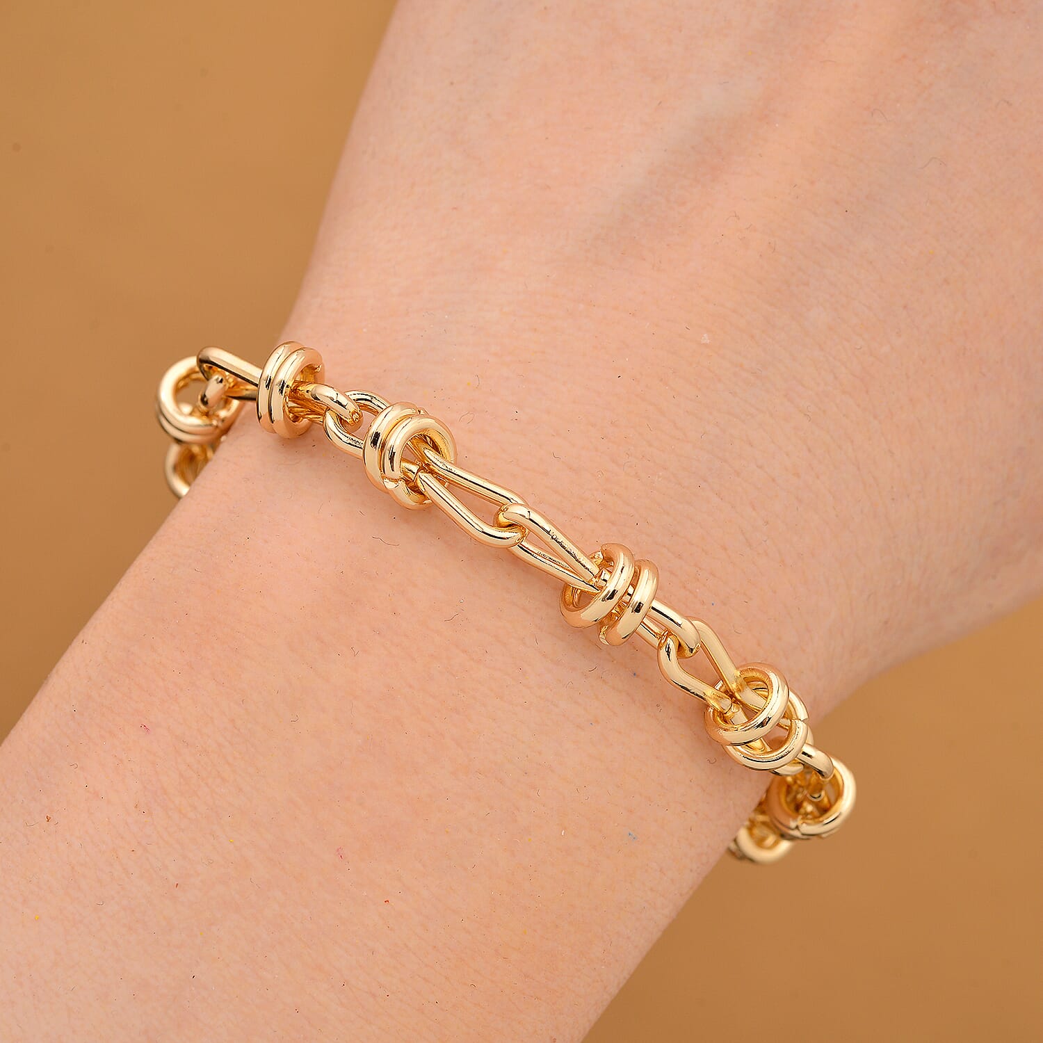 Designer Inspired Bracelet With Senorita Clasp (Size - 7.5) - Bracelet