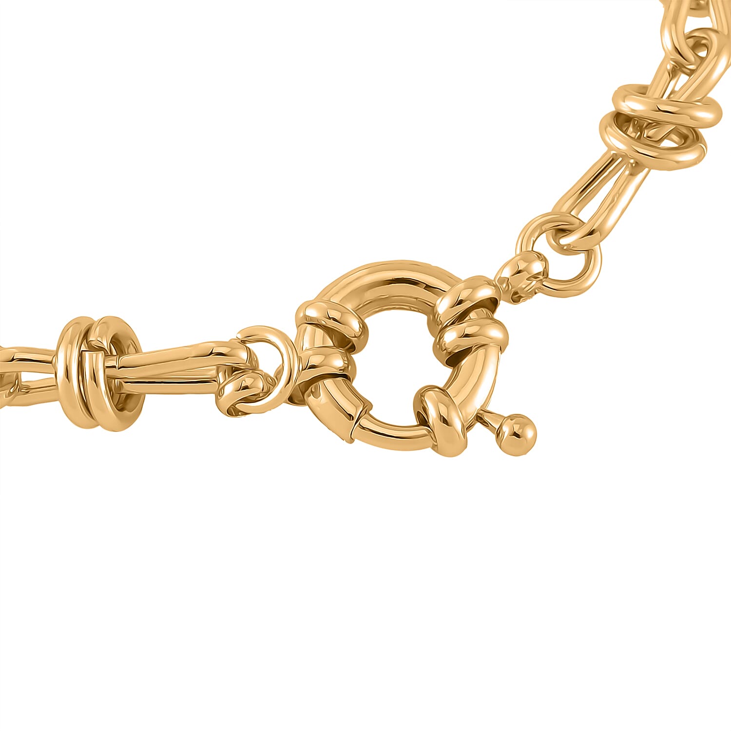 Designer Inspired Bracelet With Senorita Clasp (Size - 7.5) - Bracelet